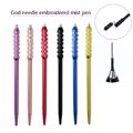 6 Color Choice Multiple Selectivity Eyebrow Tattoo Microblading Pen Permanent Makeup Needles Pen