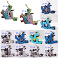 Professional Coil Tattoo Machine For Shader Liner Steel Handmade 10 Wrap Coil Tattoo Machine Gun For Tattoo Supplies