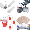 Tongue Depressor Disposable Sleeve Canned Sweat-proof Latex Elastic Tattooed Gloves Sharps Collection Barrel Tattoo Consumable Supplies
